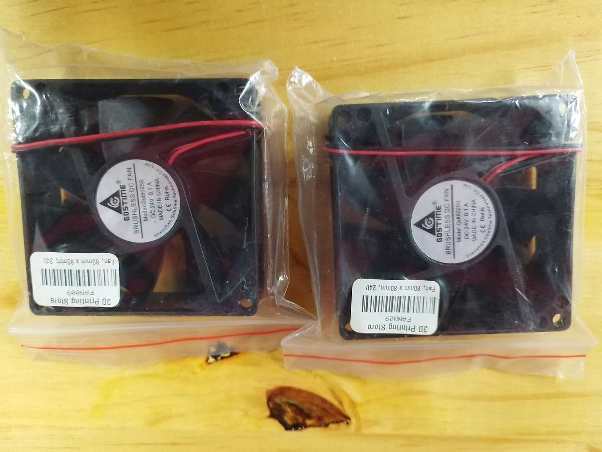 3D Printer, CNC or Laser cutter drag chain, limit switches and fans.