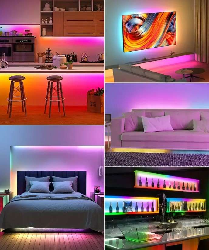 RGB+Intelligent Control 5 meter LED Strip USB with App control