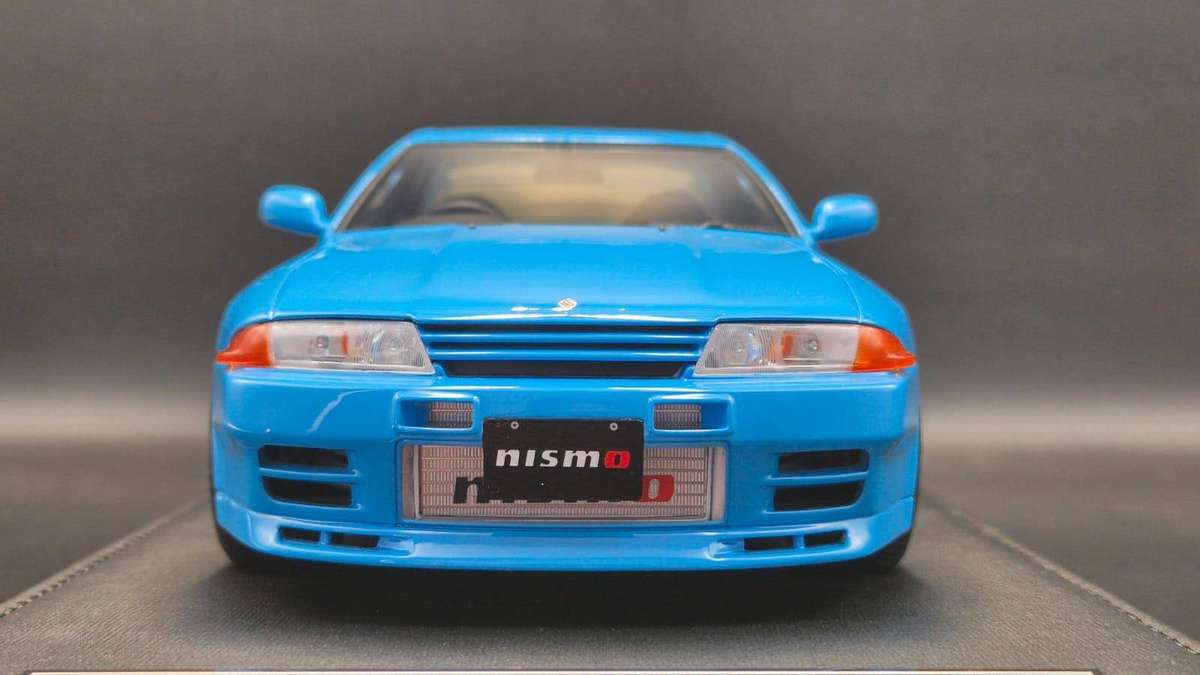 Nissan Skyline GT-R (R32) Customized version - Cyan Blue (J76) By Motorhelix