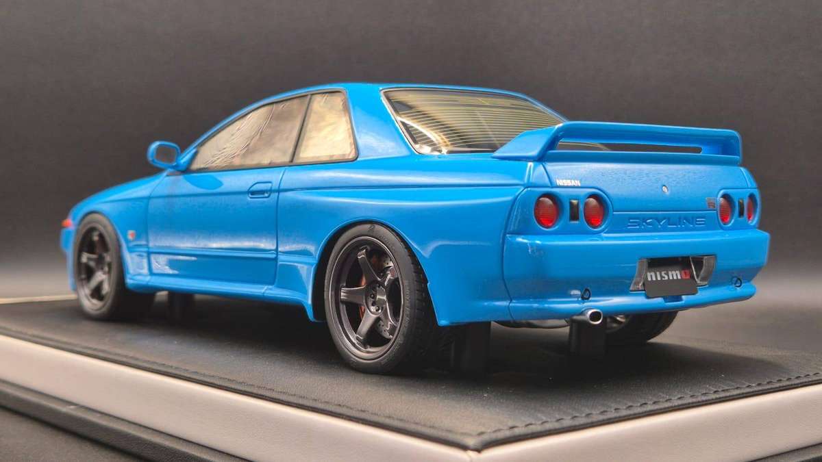 Nissan Skyline GT-R (R32) Customized version - Cyan Blue (J76) By Motorhelix