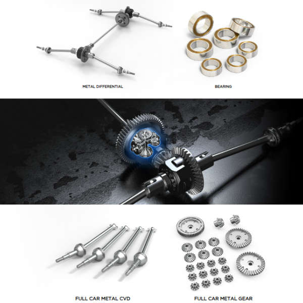 MJX Hypergo 10208 1/10 RC Truck 4X4, Brushless RC Cars Very Fast up to 50mph, ARTR Up to 4S LiPo