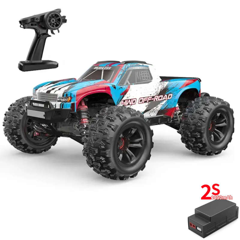 MJX Hyper Go 16208 RC Brushless 4x4 Monster Truck 2S Lipo  1/16 scale 2.4GHz - 3S lipo Compatible