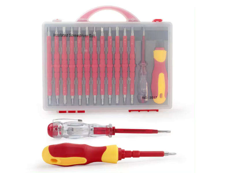 ES Electrician Magnetic Insulated Screwdriver/Torx 26 in 1 set with case