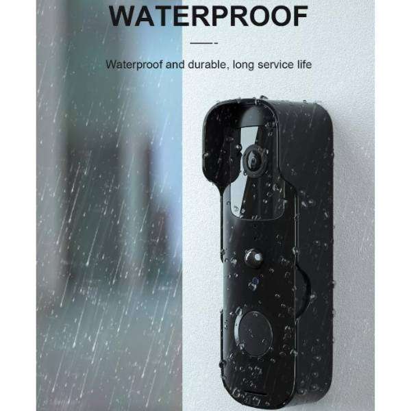 Tuya / Smart Life Smart WiFi Doorbell  Rechargeable | 2-Way Audio | PIR Motion Detection