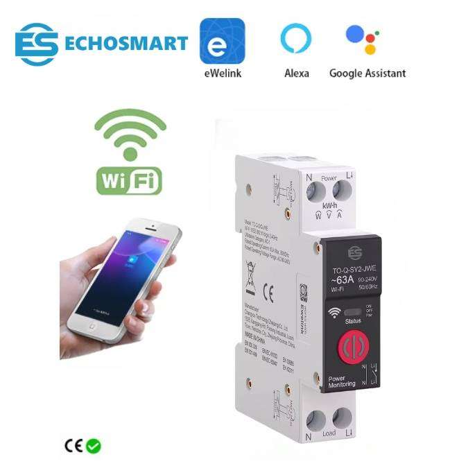 ES SY2 Smart WiFi Geyser timer-eWelink app-with energy metering - ICASA approved - Sonoff compatible