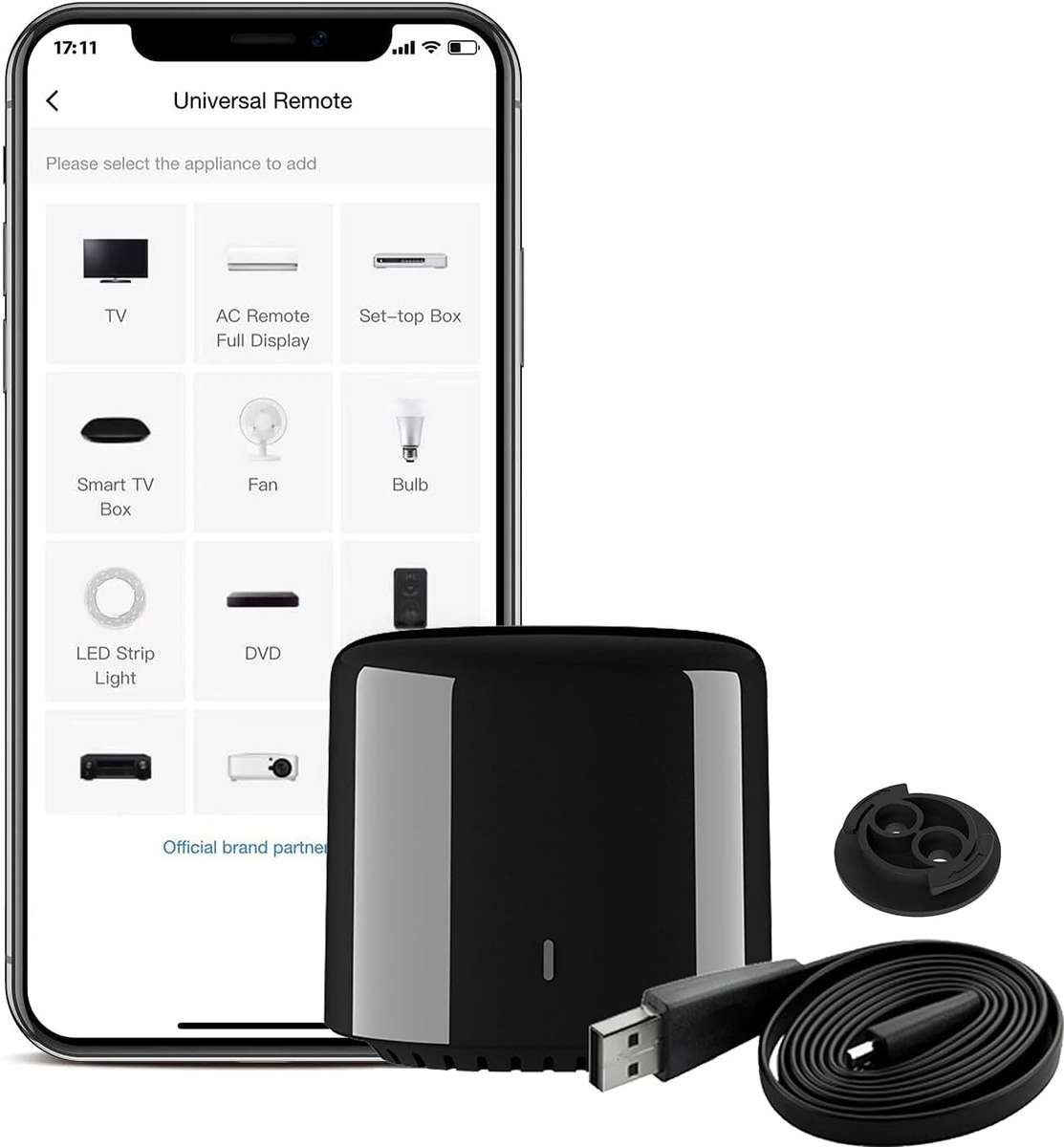 Broadlink/Bestcon RM4C Mini-Universal WiFi IR Remote Control-Works with Alexa/Google - UNBOXED DEAL