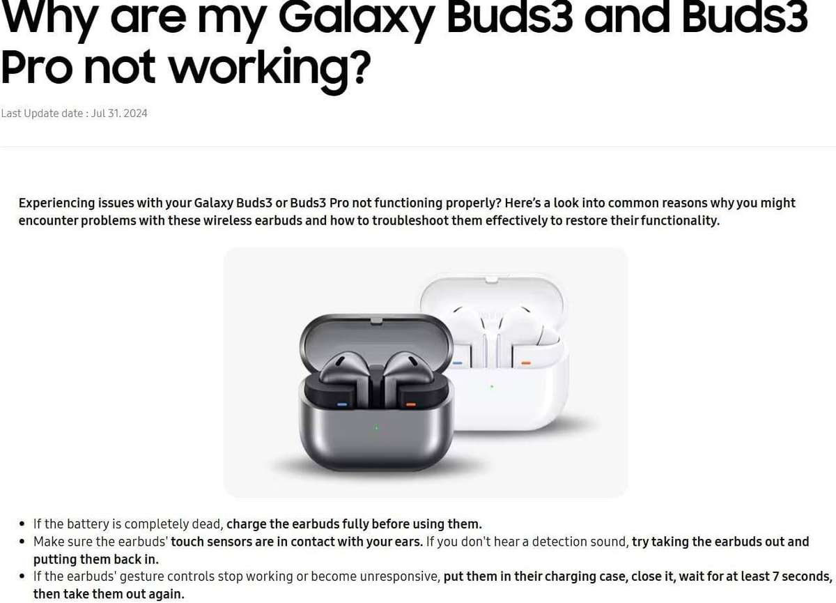 Samsung Galaxy Buds 3 Pro Bluetooth Headset - Silver (In the Ear) Active Noise Cancellation