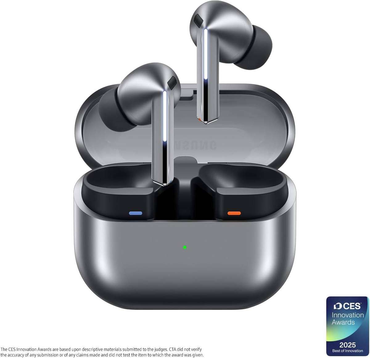 Samsung Galaxy Buds 3 Pro Bluetooth Headset - Silver (In the Ear) Active Noise Cancellation
