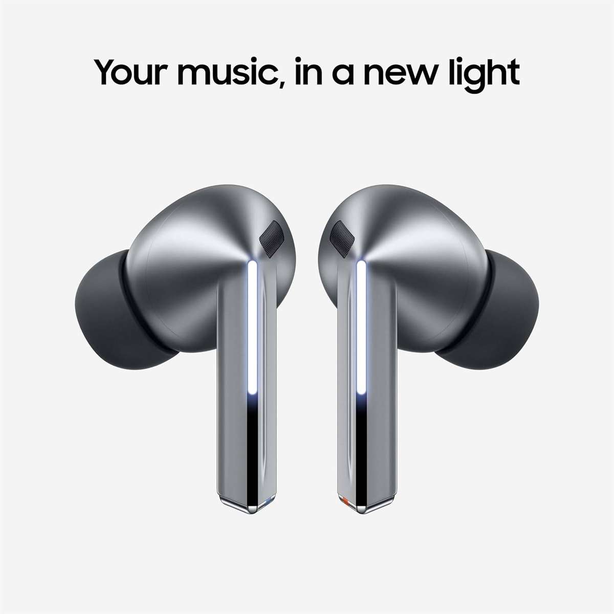Samsung Galaxy Buds 3 Pro Bluetooth Headset - Silver (In the Ear) Active Noise Cancellation