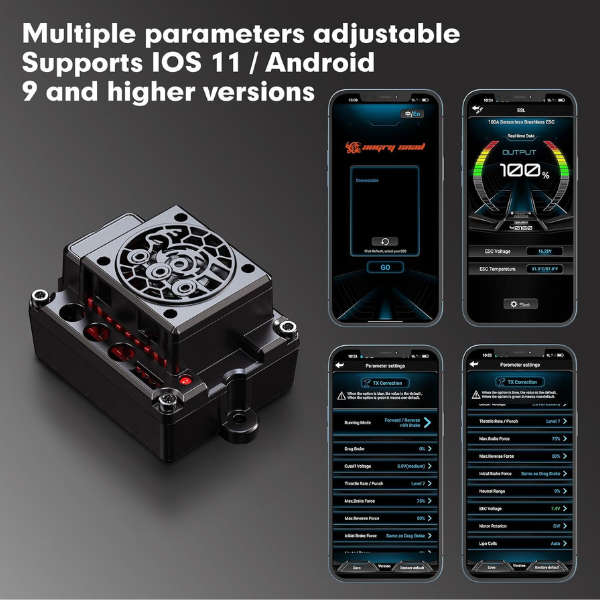 MJX Hypergo 10208 1/10 RC Truck 4X4, Brushless RC Cars Very Fast up to 50mph, ARTR Up to 4S LiPo