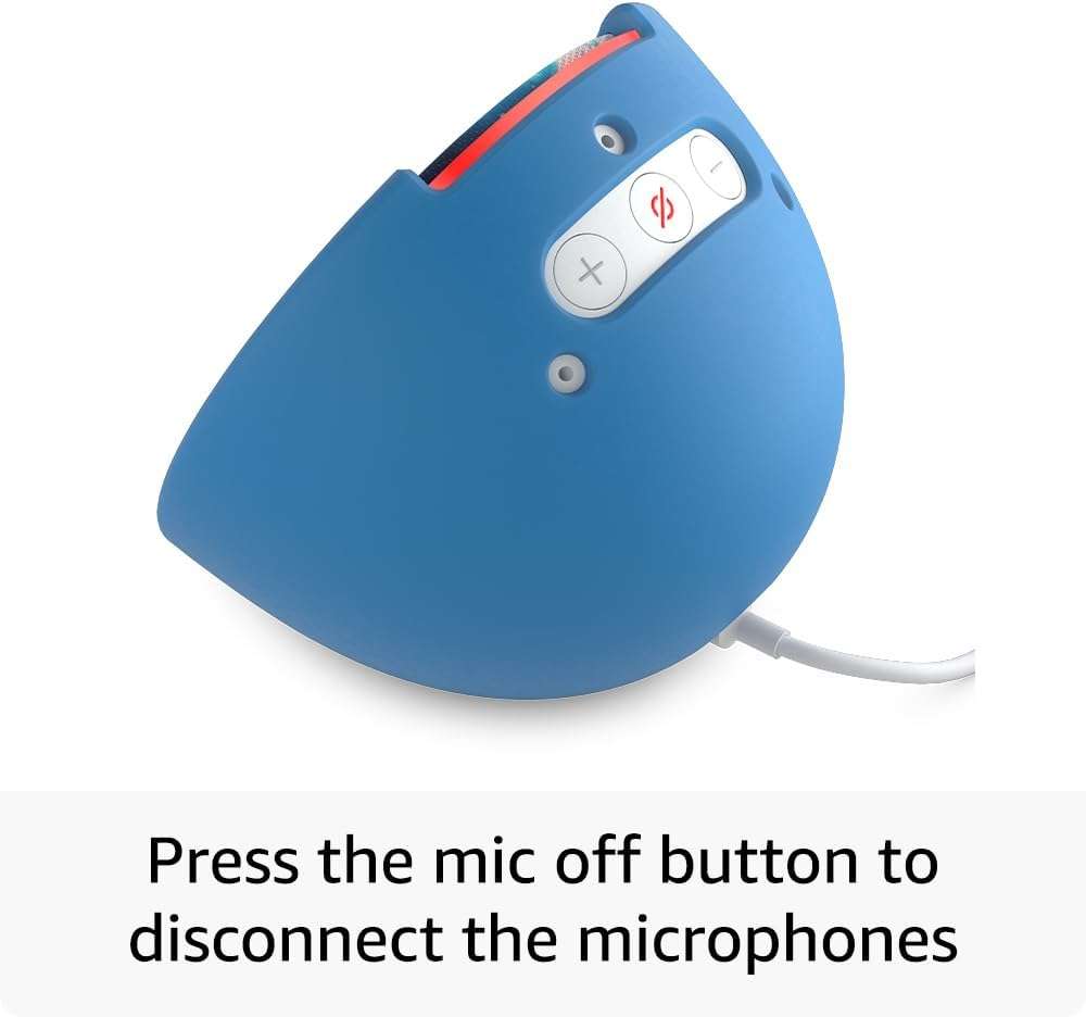 Amazon Echo Pop Kids | Marvel Avengers with Alexa | Designed for kids, with/without parental control