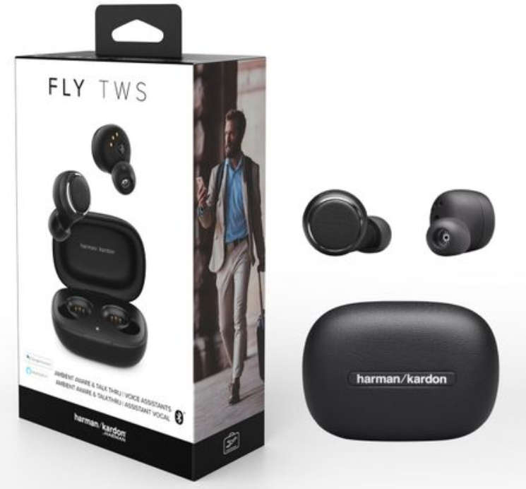Harman Kardon FLY TWS True Wireless In-Ear Headphones -OPEN BOX ITEM - RETAIL R5899