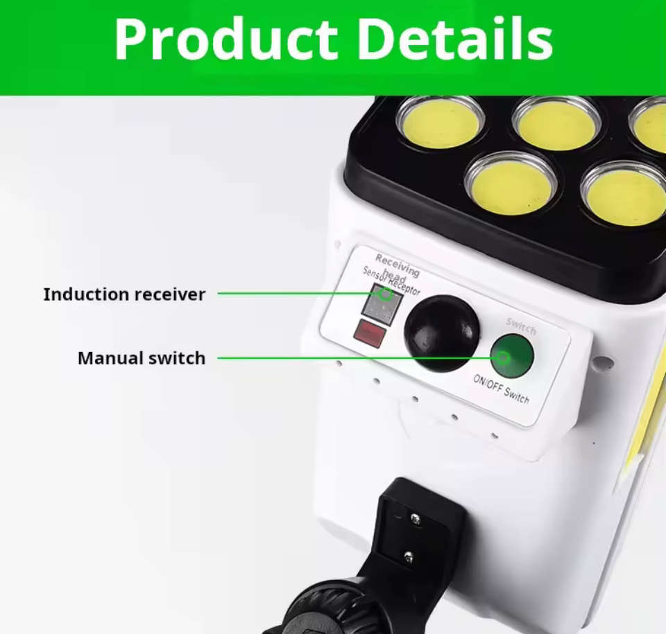 Solar LED Outdoor Security Spot Light  Simulation Monitor Lamp