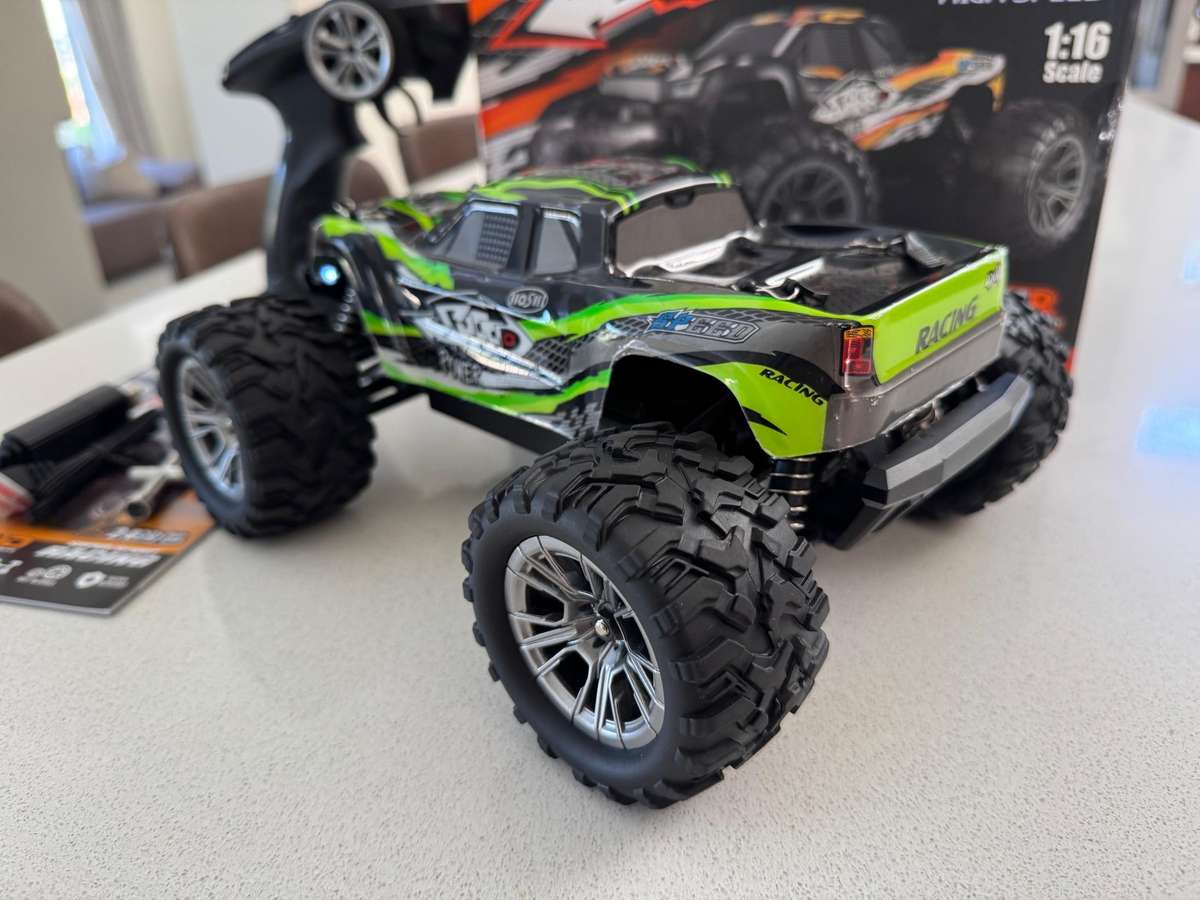 HOSHI N416 1/16 4WD Brushed RC Monster Truck Off-Road 2.4GHz - Store Demo - Hobby Grade