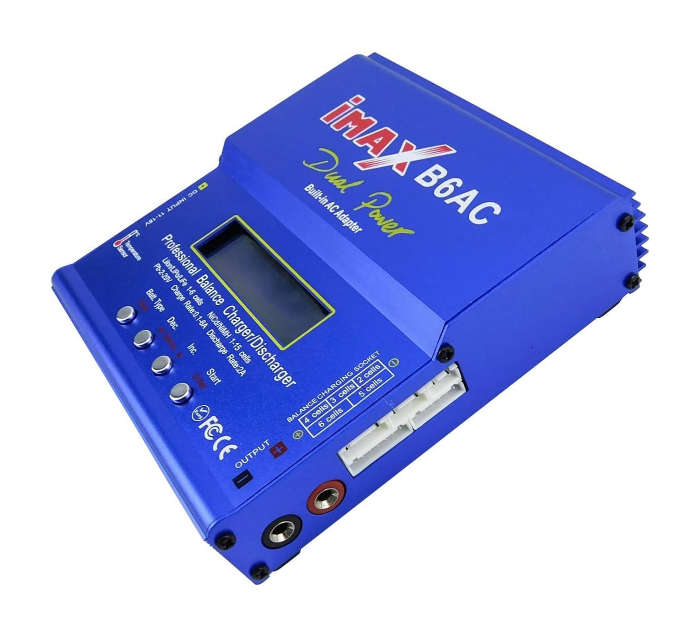 iMAX B6AC V2 AC/DC Dual Power Professional RC Lipo / Li ion / Life - Multi Battery Balance Charger