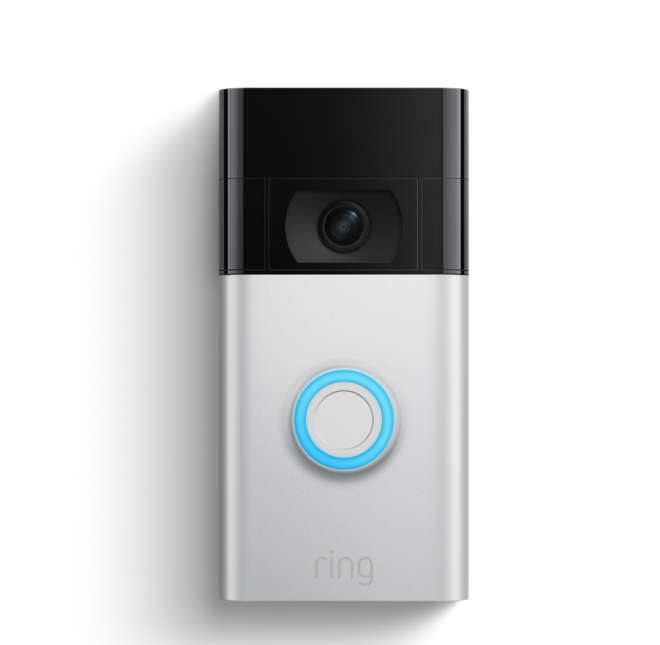 Ring Video Doorbell 2nd Gen | 1080p HD Video | Satin Nickel