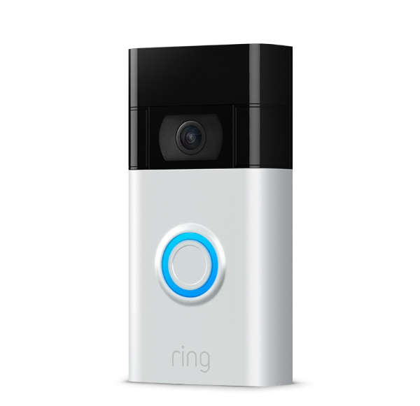 Ring Video Doorbell 2nd Gen | 1080p HD Video | Satin Nickel