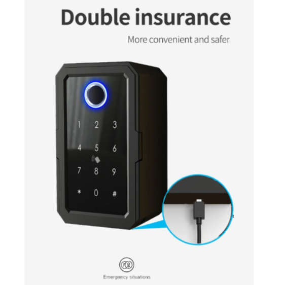 Airbnb Smart KeyBox-Smart Life/Tuya WiFi gateway included - Open Key box from anywhere-OPEN BOX ITEM