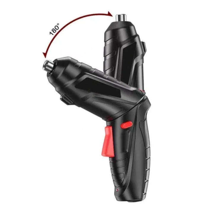 47-Piece Cordless Electric Screwdriver Set with sockets  3.6V Rechargeable Lithium-Ion