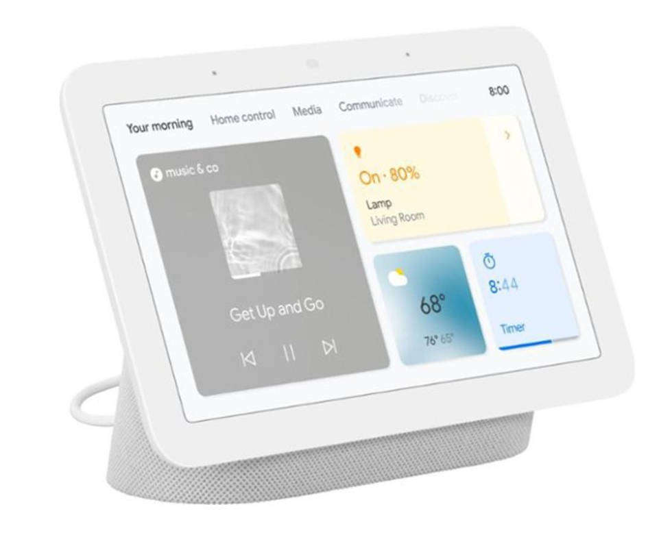 Google Nest Hub 2nd Generation - (Parallel Import) - Chalk - OPEN BOX item