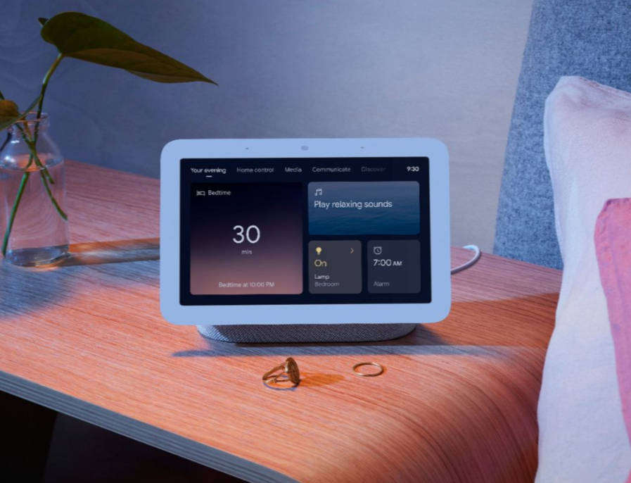 Google Nest Hub 2nd Generation - (Parallel Import) - Chalk - OPEN BOX item