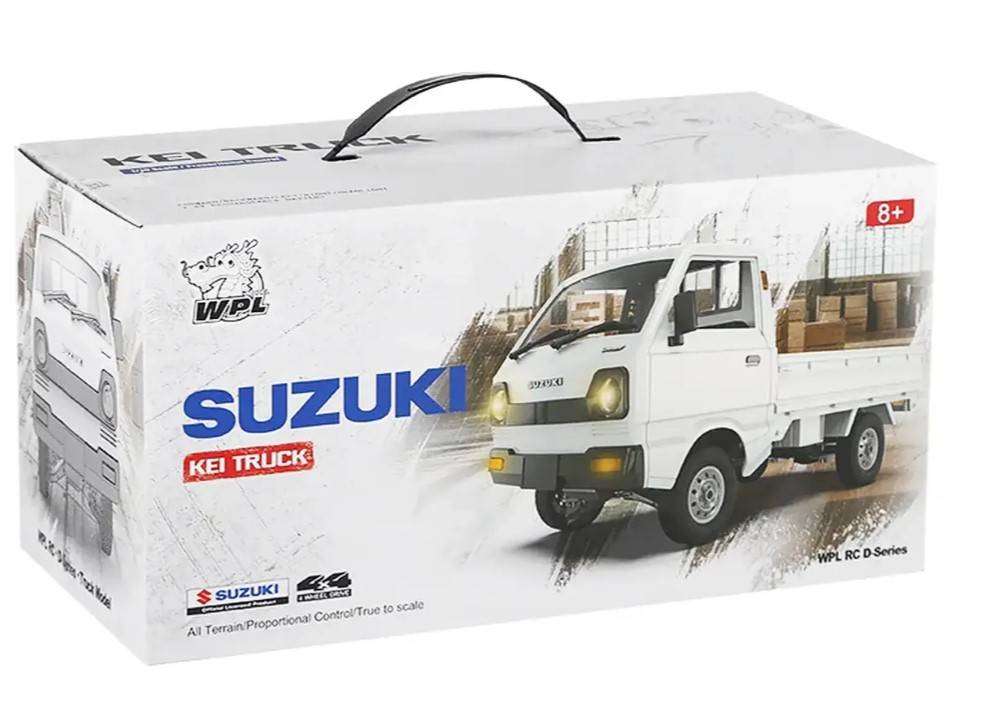 Licenced Suzuki  WPL D14 RC Drift Car 1/10 4WD Off Road Truck RTR 2.4 GHz Remote 4x4 Kei Truck