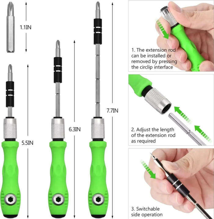 32 in 1 Multifunctional Precision Screwdriver Set Mini  Magnetic Torx Phillips Screw Driver