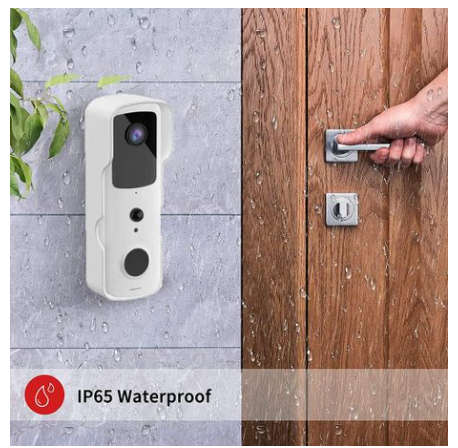 Smart Video Doorbell 1080P Intercom with chime - Tuya/Smart Life app - OPEN BOX ITEM