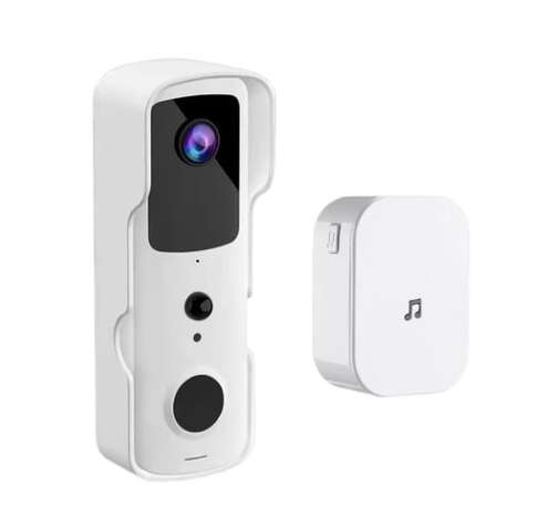 Smart Video Doorbell 1080P Intercom with chime - Tuya/Smart Life app - OPEN BOX ITEM