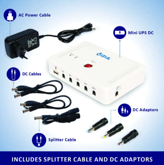 Vizia WiFi UPS 5-24V Multi 57 000mWh