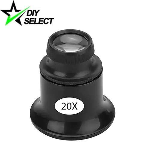 Jewelers Eye Loupe 20x Magnification Glass **LOCAL STOCK**