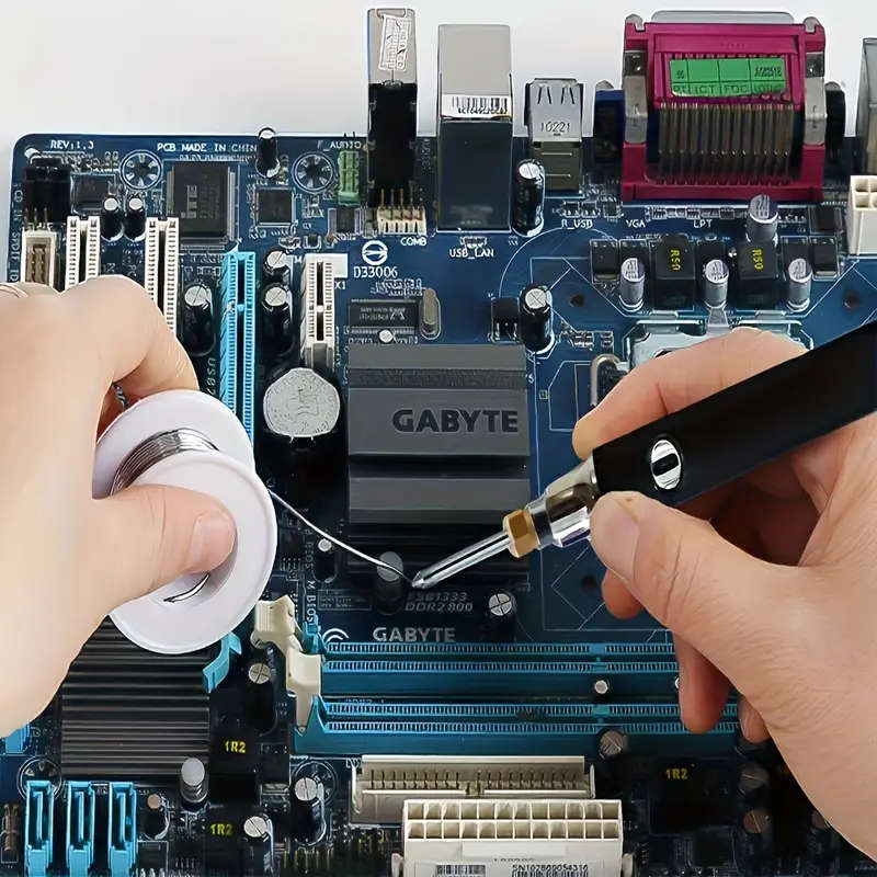 Soldering Iron Pen USB 5V + Charger Adapter + Pointed Tip **LOCAL STOCK**