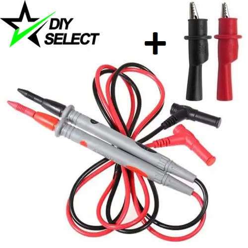 Multimeter Leads 1000V 20A + Alligator Clips **LOCAL STOCK**