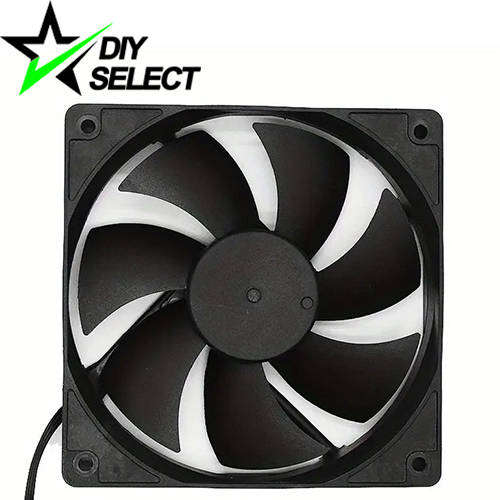 Fan Cooling 120mm x 25mm 12V DC - Black **LOCAL STOCK**