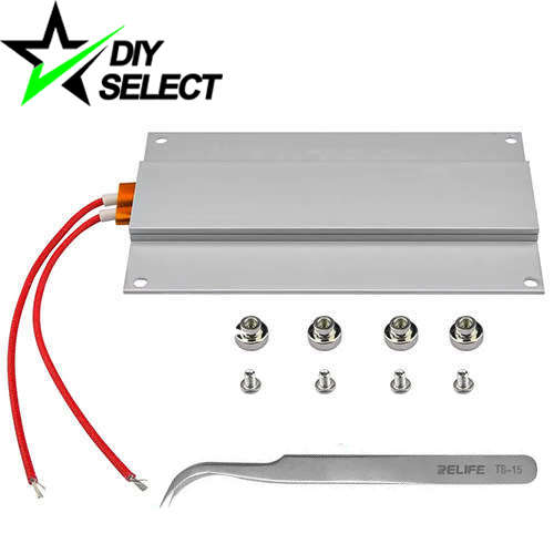 Solder Heating Station PTC 220V 400W with Screws + Tweezer **LOCAL STOCK**