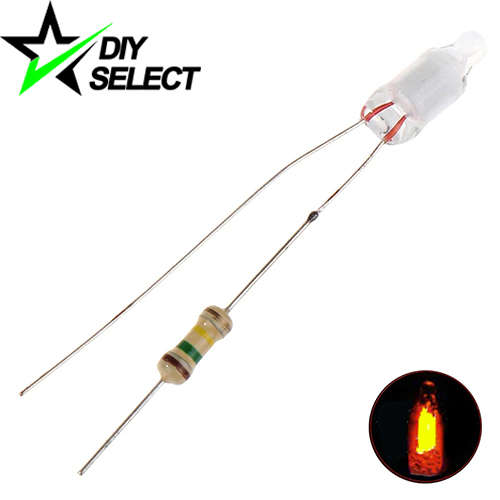 5mm Neon Bulb 220V AC Red **LOCAL STOCK**