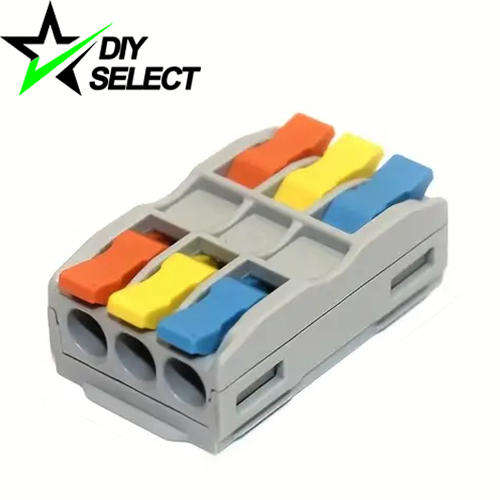 Splice Connector Wago 3 Lever Double Sided **LOCAL STOCK**