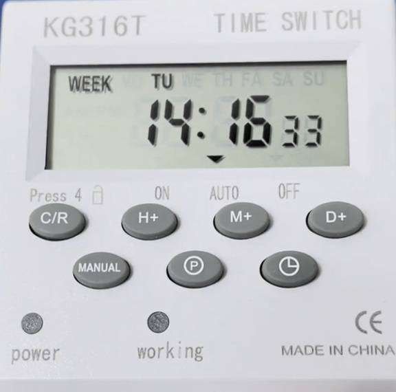Time Controller Switch Programmable 220VAC 25A **LOCAL STOCK**