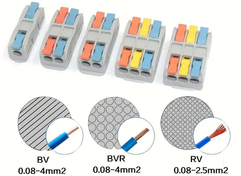 Splice Connector Wago 3 Lever Double Sided **LOCAL STOCK**