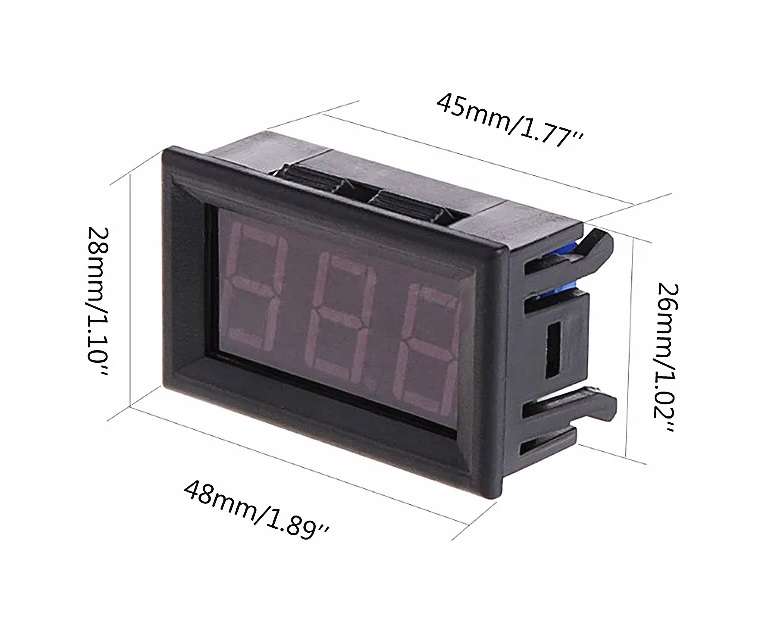 Temperature Meter Thermostat Thermometer Digital Blue 12V DC **LOCAL STOCK**