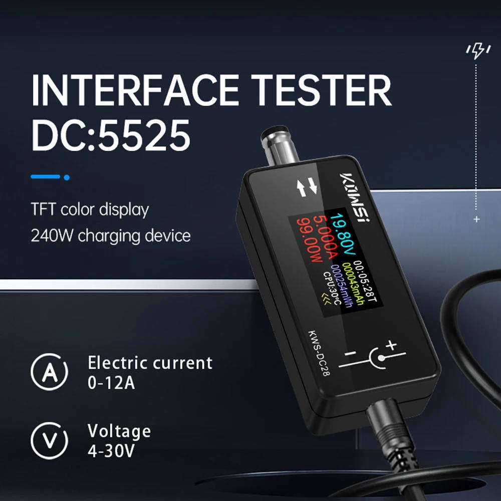Watt Meter 2.1mm Plug Power Tester **LOCAL STOCK**