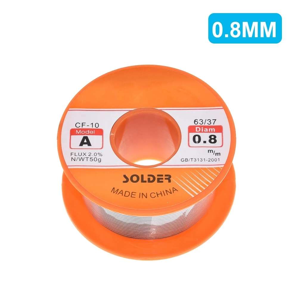 Solder Soldering Wire Roll 0.8mm 50g **LOCAL STOCK**