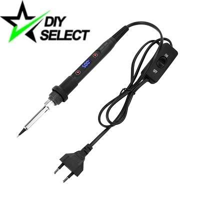 Soldering Iron 220V AC 80W Adjustable with LCD Display + On / Off Switch **LOCAL STOCK**