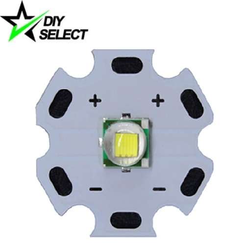 10W CREE LED XML T6  Cool White 6500-7000K 20mm Base (3-3.6V 2000-2500mA) **LOCAL STOCK**