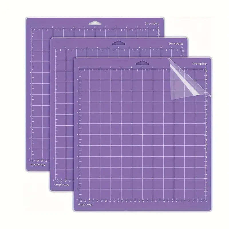 1 pcs  12x12 Inch Adhesive Cutting Mats - PVC Strong Grip Mats