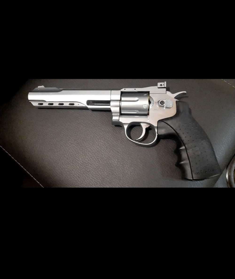 Revolver pellet gun