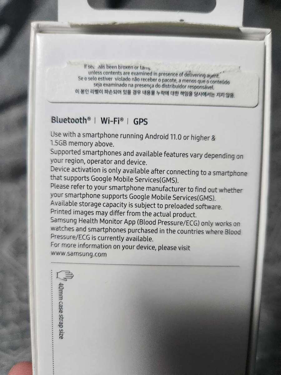 Samsung galaxy watch fe