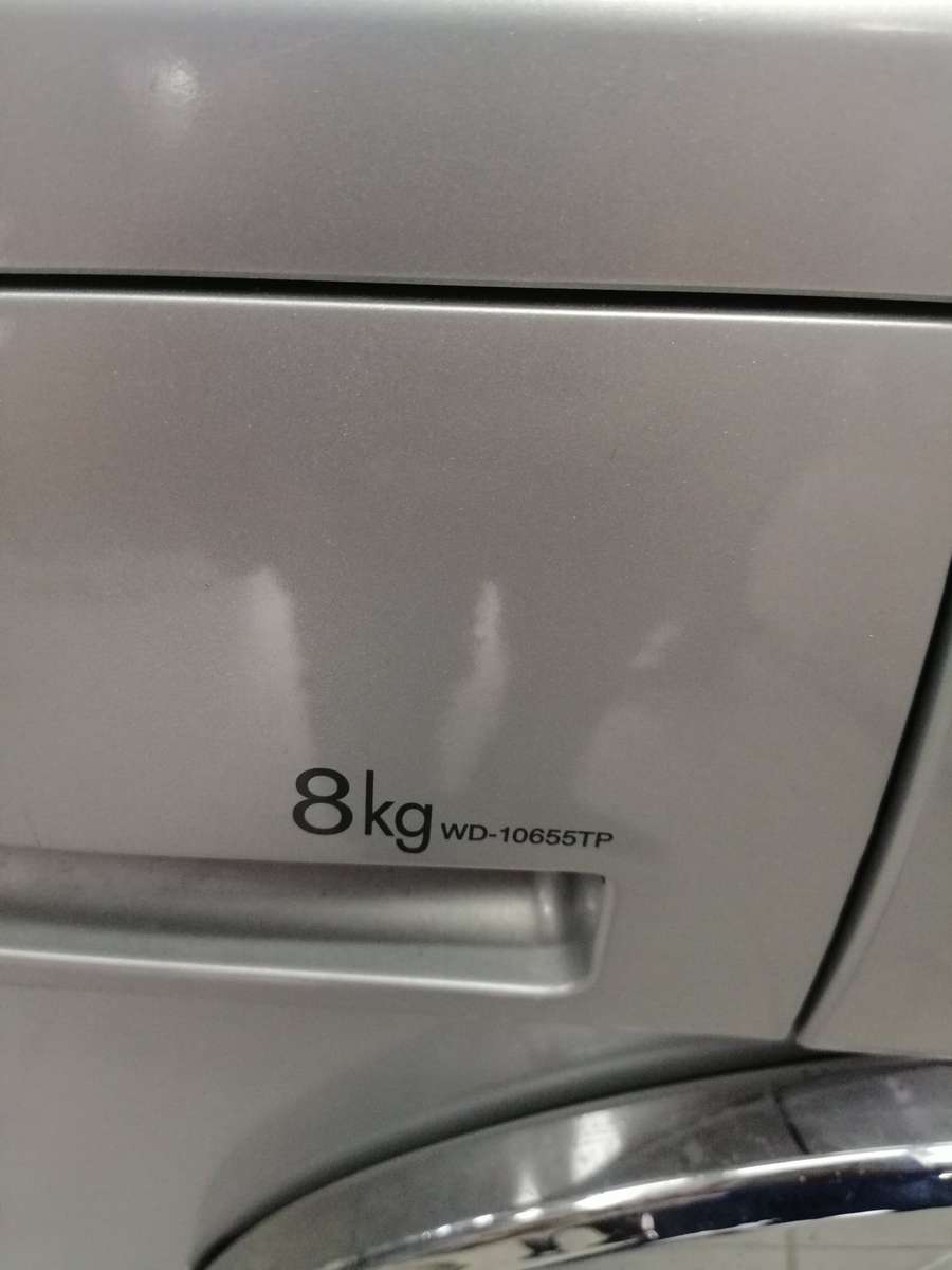 LG WD-10655TP Front Loader Washing Machine 8kg