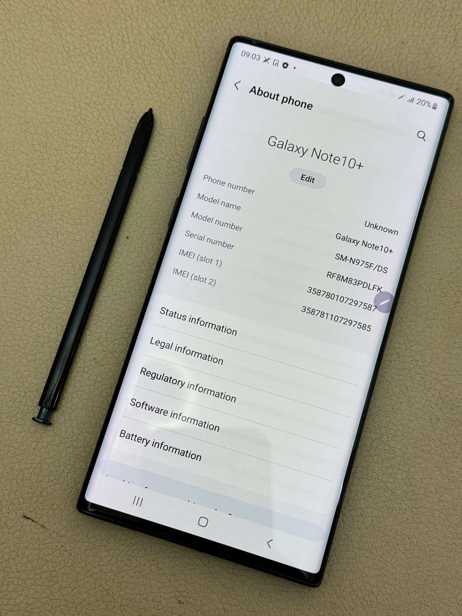 Samsung Note 10 Plus Dual SIM (256GB) - Great Physical Condition PLZ READ!!