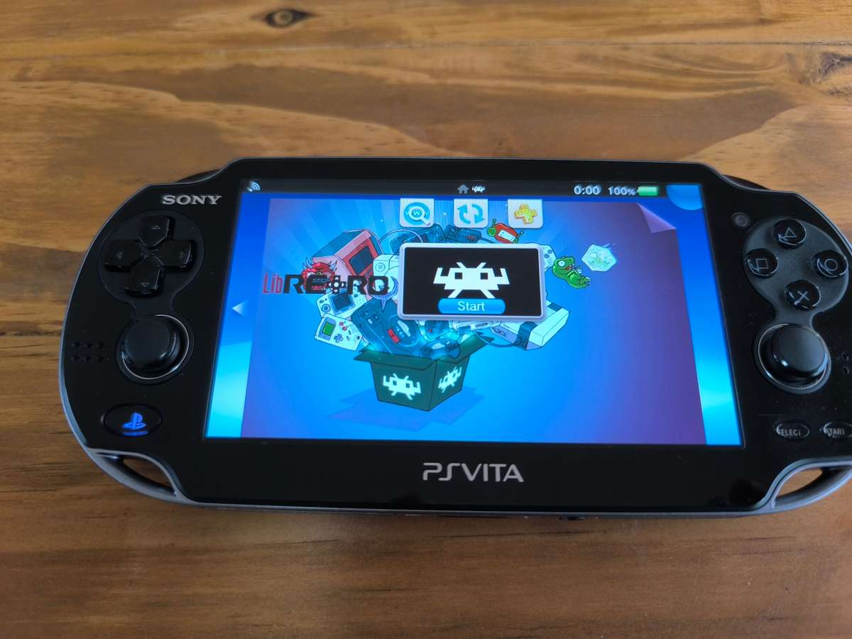 Sony PSVita (Modded to play Retro Games)